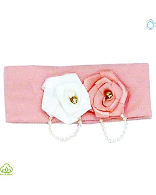 Compleu bebelusi din bumbac, 3 piese, corai, dantela si floricele, 0-6 luni Compleu bebelusi din bumbac, 3 piese, corai, dantela si floricele, 0-6 luni