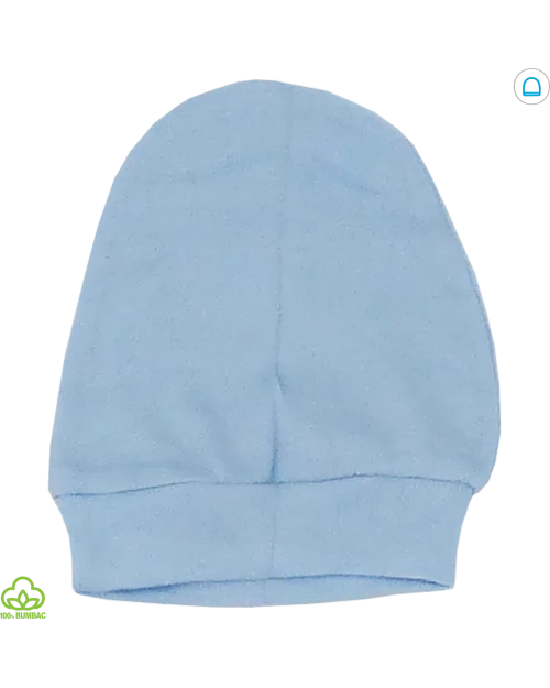 Compleu bebelusi din bumbac, 5 piese, albastru, elefanti, 0-3 luni