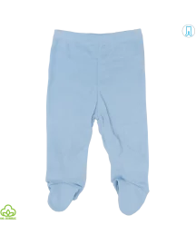 Pantaloni bebelusi din bumbac, blue, 0-3 luni